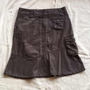 H&M cotton twill skirt